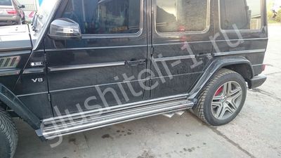 Установка спортивной выхлопной системы Mercedes-Benz G W463